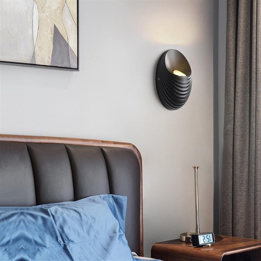 Applique murale d'extérieur Raisa, 18 W, 3 000 K, noire