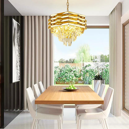Lustre en cristal Kaison 16xE14 doré