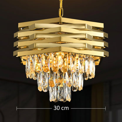 Lustre en cristal Kaison 16xE14 doré