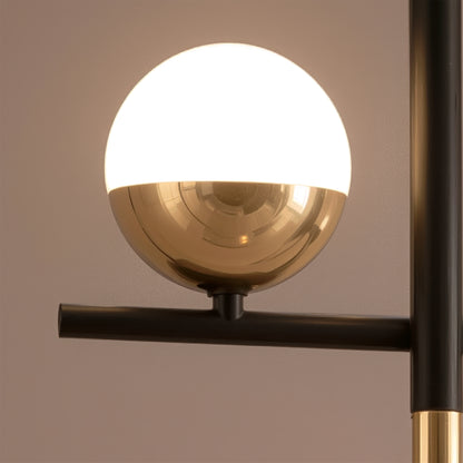 Lustre LED suspendu avec télécommande DAMARA 44W, Lumière Froide/Chaude/Neutre, Dimmable, Noir, Hauteur Réglable