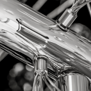 Lustre en cristal SEGOVIA Magno 10x E14, diamètre 60 cm, argent brillant, hauteur réglable