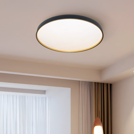 Plafonnier LED Fantas 46W, Rond, Abs, Plafonniers LED Blanc et Noir Titre par défaut Alessandro Design