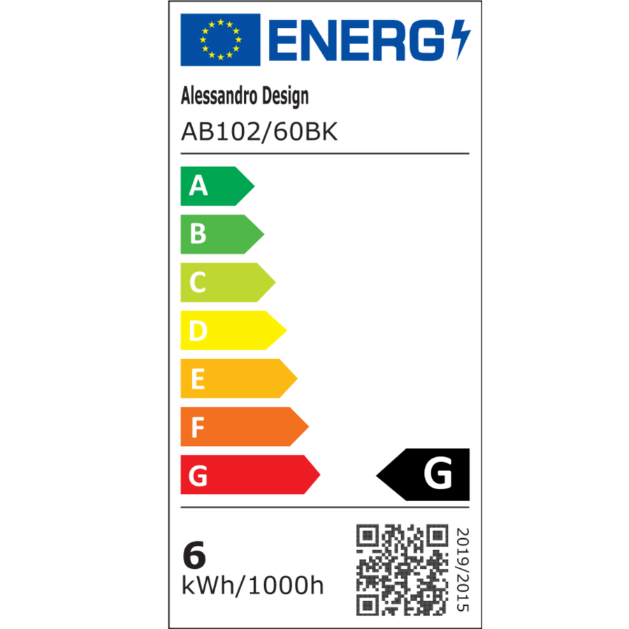 Applique LED, MALAWI, 6W, linéaire, Lumière Chaude/Neutre/Froide, Noir