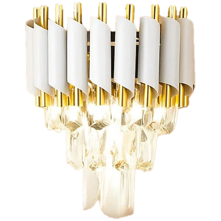 VERSAILLES Lustre Piccolo en Cristal, 2xE14, Blanc