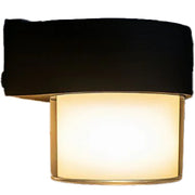 Applique murale d'extérieur LED MIRA, 1 source de lumière, lumière chaude, noir