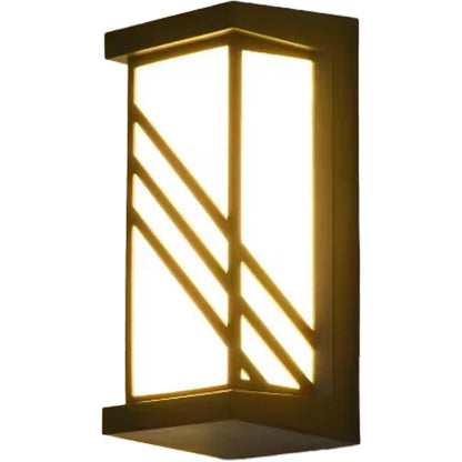 Applique murale extérieure LED AX140BK 20W Blanc Noir