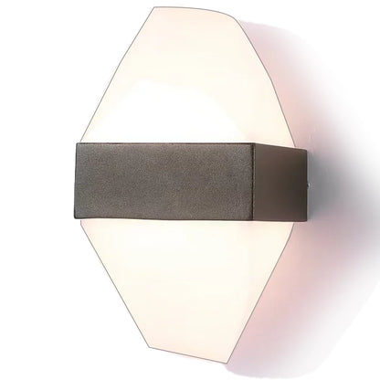 Applique extérieure LED ICEBERG 10W Métal IP65 Noir