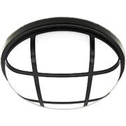 Applique murale extérieure LED AX311/218BK, Diamètre 22cm, 24W, IP65, Lumière Chaude