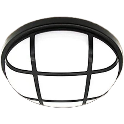 Applique murale extérieure LED AX311/218BK, Diamètre 22cm, 24W, IP65, Lumière Chaude