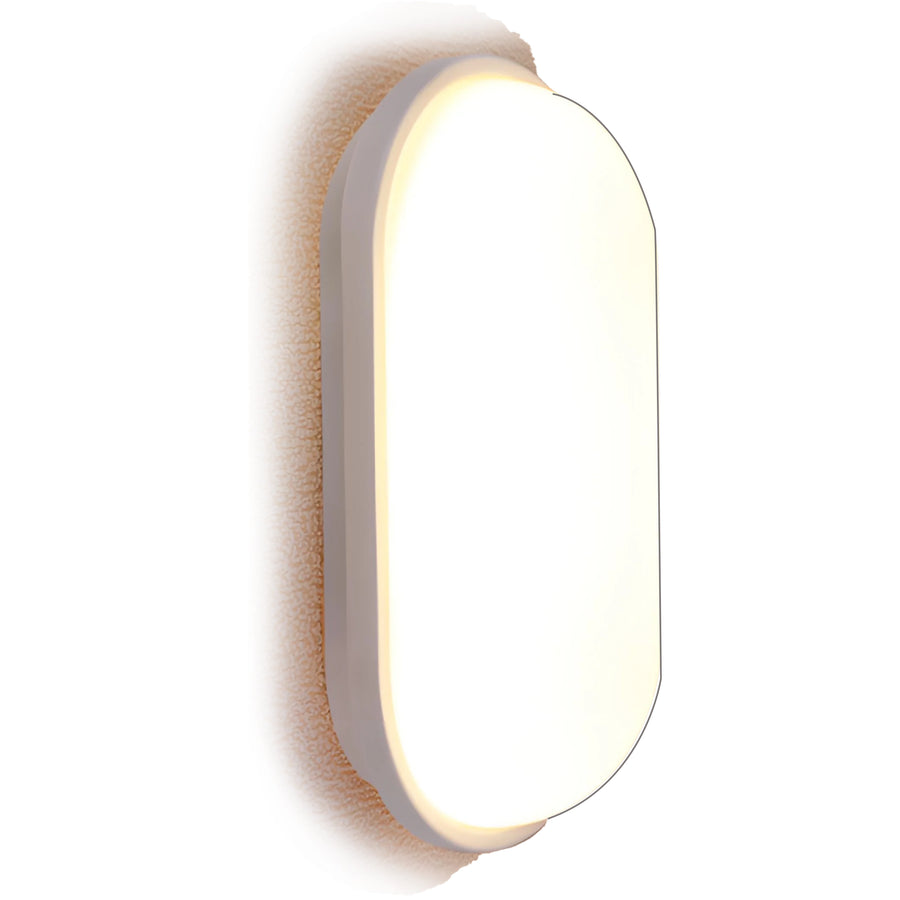 Applique murale extérieure LED AX320/218WH, 24W, Lumière chaude 3000K, IP65, Blanc, Métal