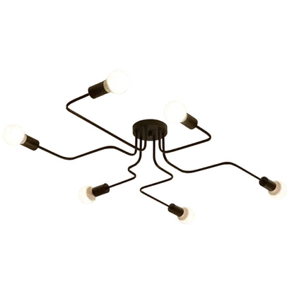 MODERNIST Hexa 6 Lustre, 6x E27, Noir, Design Moderne