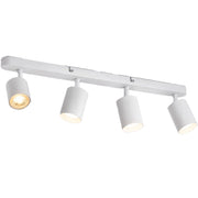 Lustre Joom avec projecteur linéaire 4XGU10 Blanc