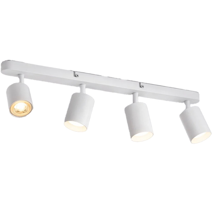 Lustre Joom avec projecteur linéaire 4XGU10 Blanc