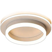 Lustre LED MODERNE 25W, diamètre 20cm, rond, lumière froide/chaude/neutre, blanc
