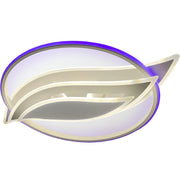 Lustre LED avec télécommande JARRIA 52W, Lumière Froid/Chaud/Neutre/RVB, Dimmable, Blanc