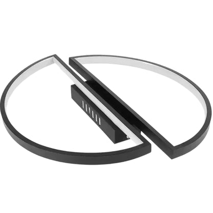 Lustre LED avec télécommande VECTOR ARCUS 52W, 2 Éléments, Lumière Froide/Chaude/Neutre, Dimmable, Noir