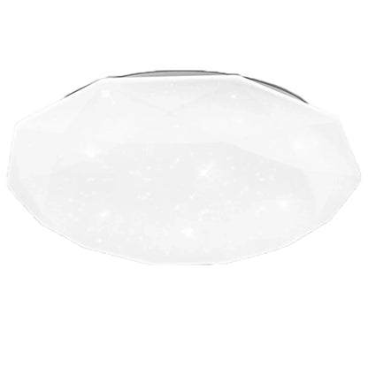 Plafonnier LED, 51W, Diamètre 40cm, Lumière Chaude/Froide/Neutre, Blanc