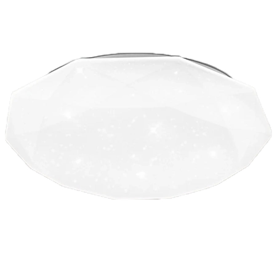 Plafonnier LED, 51W, Diamètre 40cm, Lumière Chaude/Froide/Neutre, Blanc