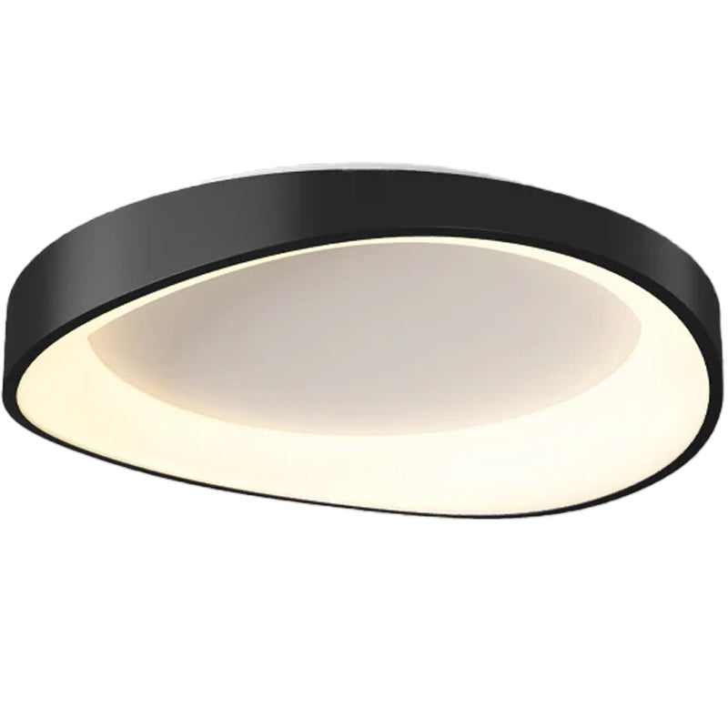 Plafonnier LED avec télécommande, PL103/520BK, 29W, diamètre 50cm, lumière chaude/froide/neutre, noir
