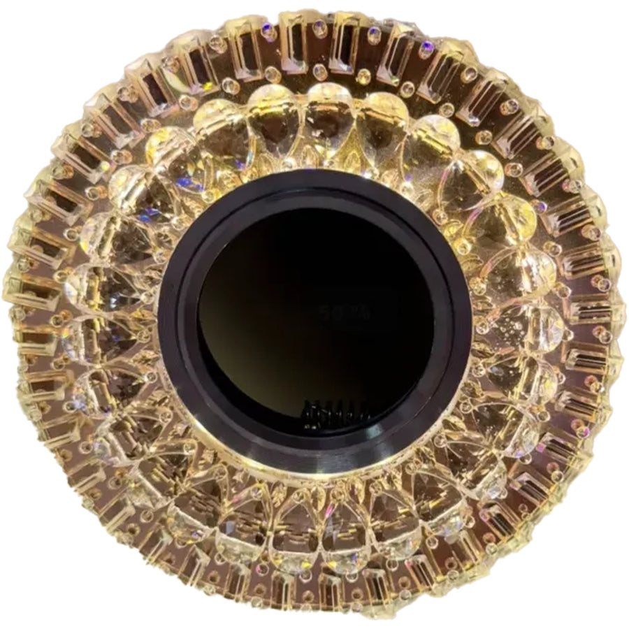 Spot LED, STRAHL II, 4W, Rond, Lumière chaude, Transparent