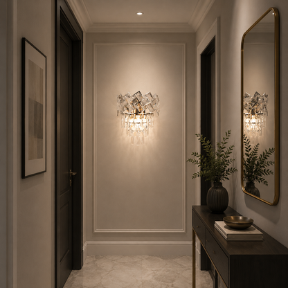 Applique Crystal WINDSOR, 2x E14, Chrome Brillant