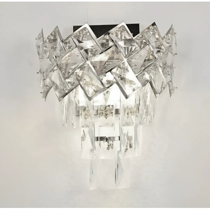 Applique WINDSOR Cristal, 2x E14, Chrome Brillant Appliques d'intérieur Default Title Alessandro Design