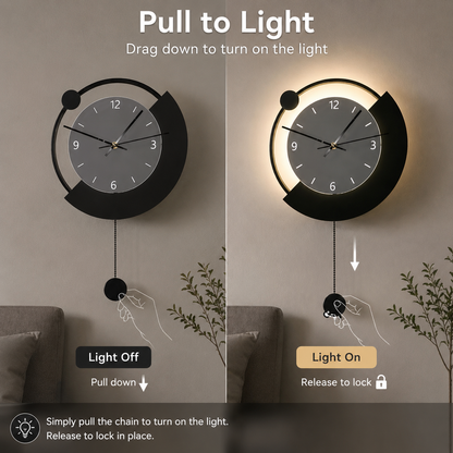 Applique murale décorative LED ARC Ø30 cm Lumière froide/neutre/chaude Noir