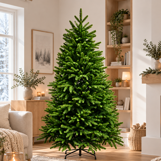 Sapin de Noël artificiel EIS, 210 cm, 666 pointes, Vert
