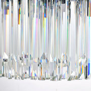Lustre en cristal BLOIS Eleganza 8xE14, diamètre 50 cm, noir, lustres en cristal à hauteur réglable Titre par défaut Alessandro Design
