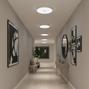 Plafonnier LED PL200/17R 24W Lumière Froide 6000k Blanc