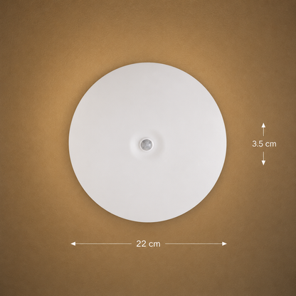 Plafonnier LED PL200/17R 24W Lumière Froide 6000k Blanc