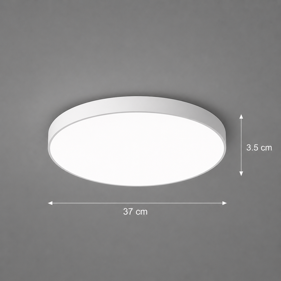 Plafonnier LED SOLIS 37cm 33W Lumière Blanc Froid