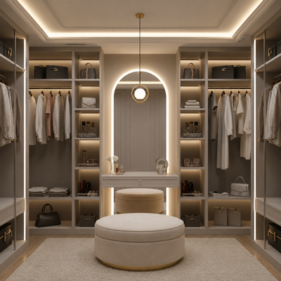 LOFT Haven Lustre, 1x E27, Or Blanc, Métal, Hauteur Réglable