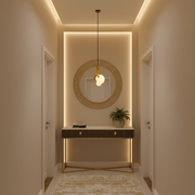 Aplica LED Decorativa MANOS, 13x120cm, 1xE27, Sticla si Resina, Auriu