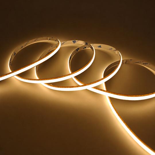 Bande LED 53W/10M, IP21, Largeur 0,8cm, Lumière Chaude, 3000K, Blanc