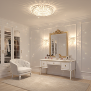 Spot LED ORBITA, 5W, Rond, Lumière Froide + RGB, Blanc, Résine et Verre
