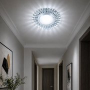 Spot LED ORBITA, 5W, Rond, Lumière Froide + RGB, Blanc, Résine et Verre