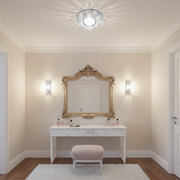 Spot LED ORBITA, 5W, Rotund, Lumina Rece / Calda, Bronz Antichizat, Rasina si Sticla