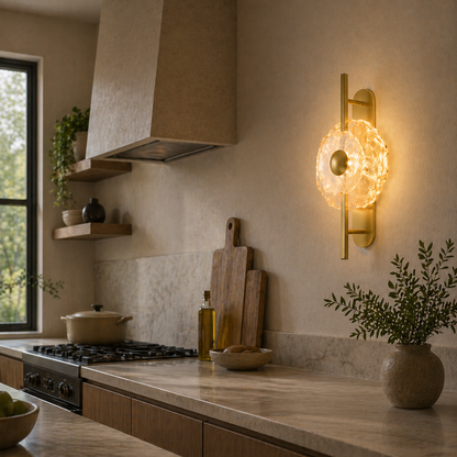 Applique Murale LED Décorative Luna 83W Diamètre 120CM Lumière Froid/Neutre/Chaude Noir