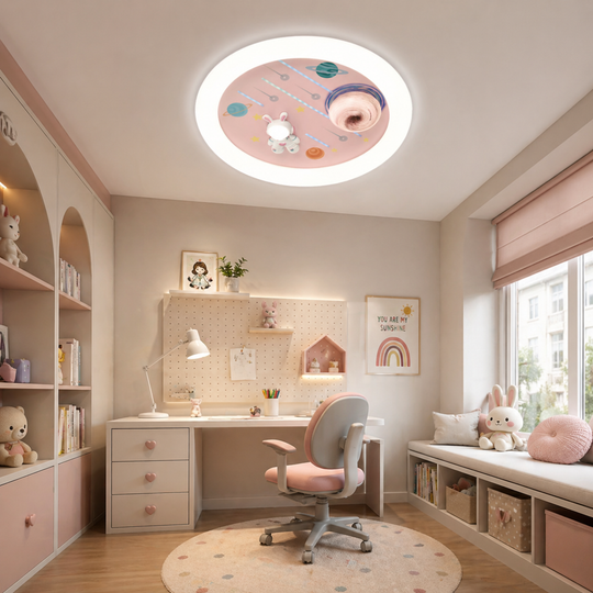 Lustre LED CONSTELATION avec télécommande 63W, diamètre 50 cm, lumière froide/chaude/neutre, rose Lustres LED avec télécommande Default Title Alessandro Design