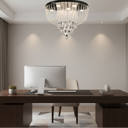 Lustre LED Crystal MAGE Nobile, 22 W, Lumière Chaude/Neutre/Froide, Diamètre 40 cm, Chrome Brillant