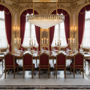 Candelabru Cristal AURUM Supremo 13xE14, Dimensiuni 85x35cm , Inaltime 41cm, Auriu Lucios, Inaltime Reglabila, Design Elegant