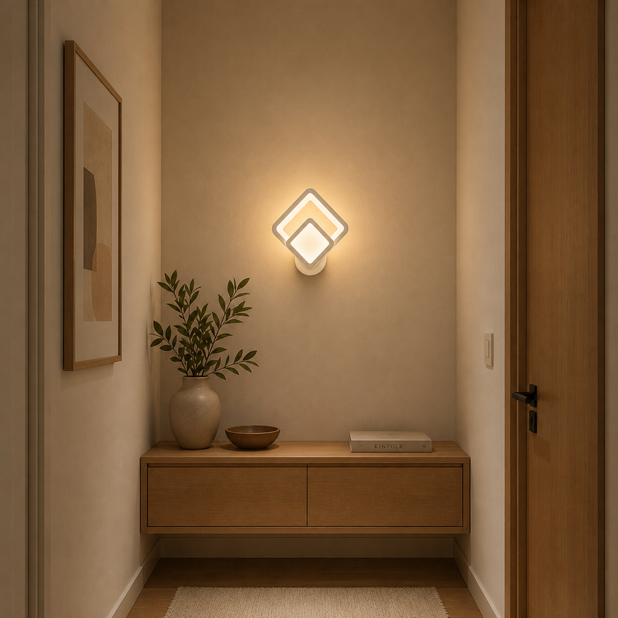 Applique LED Shani, 23W, Blanc, Lumière Froid/Chaud/Neutre