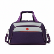 KHIVA Sac de voyage extensible, 40 x 20 x 25 cm, Oxford, violet