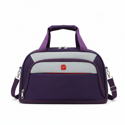 KHIVA Sac de voyage extensible, 40 x 20 x 25 cm, Oxford, violet