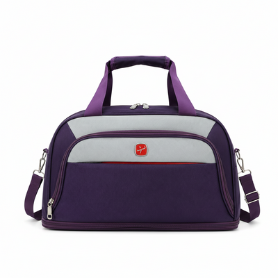 KHIVA Sac de voyage extensible, 40 x 20 x 25 cm, Oxford, violet