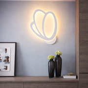 Applique LED Tulip 16W, Lumière Froide/Chaude/Neutre 3000K/4000K/6000K, Blanc, Métal et Acrylique