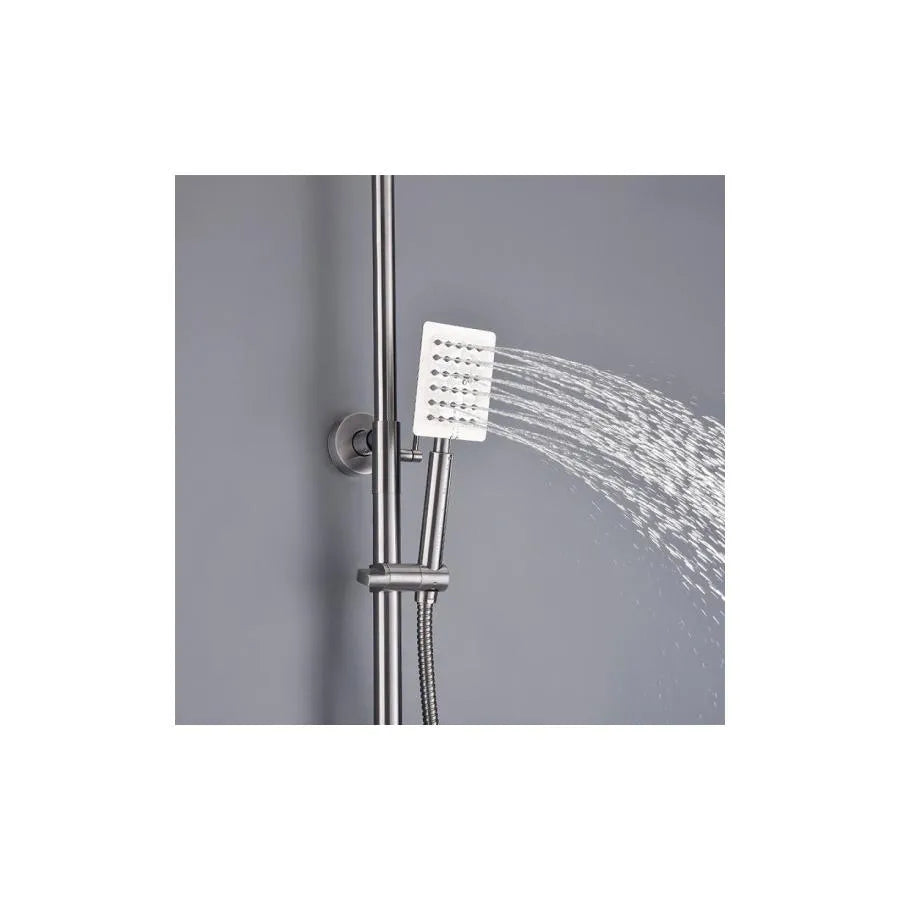 Robinet de douche, sanitaire en laiton, chromé