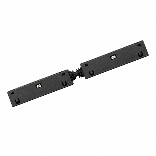Connecteur Électrique Droit pour Rail Magnétique NAVOI, Métal et Acrylique, Noir