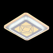 Lustre LED Ambre, 30W, Blanc, Acrylique, 4000K